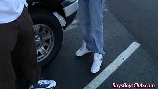 Blacks On Boys - Bareback Interracial Hardcore Fucking Movie 24 