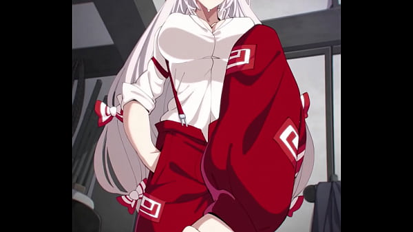 Touhou hentai footjob 