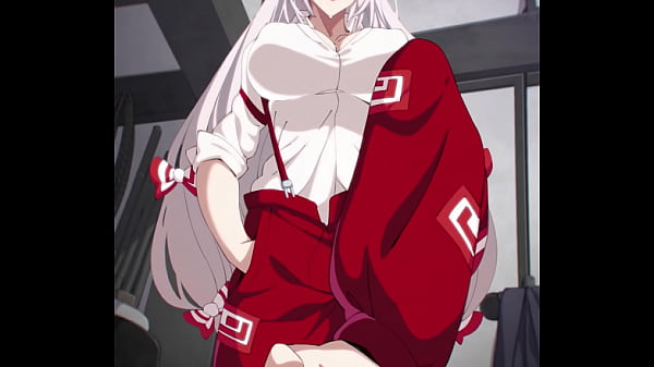 Touhou hentai footjob 