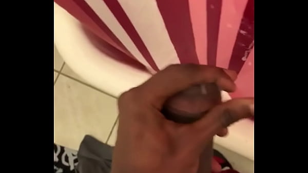 Big black dick jerk off