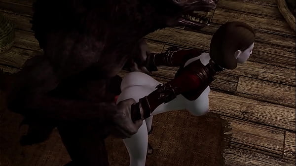 TEEN GETS FUCKED BY WOLF, 3D HENTAI HUNTER 