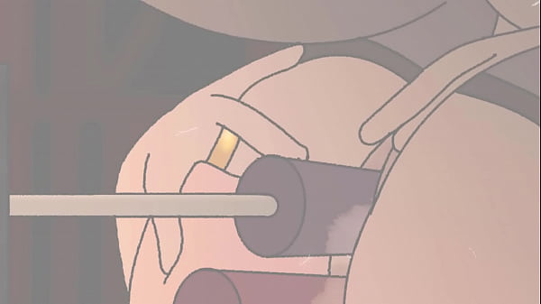 Librarian Fucks Herself Raw With Double Fuck Machine Animation