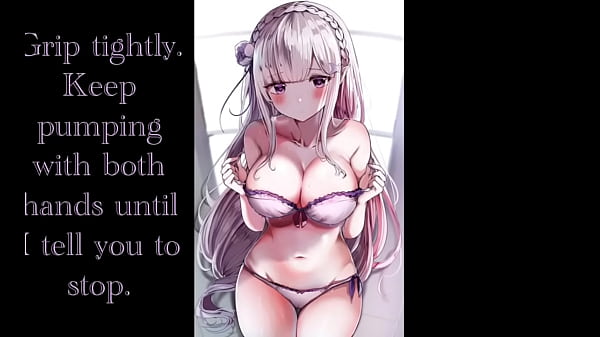 Emilia &ldquo;re zero starting life in another world&rdquo; jerk off instructions