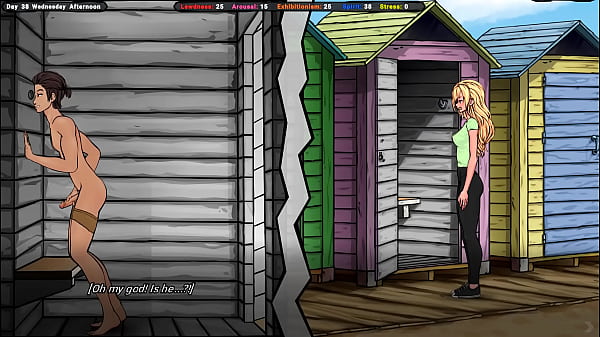 A masseur plays with innocent_Jenny s_pussy and then astranger jerks_off to her ass on the beach