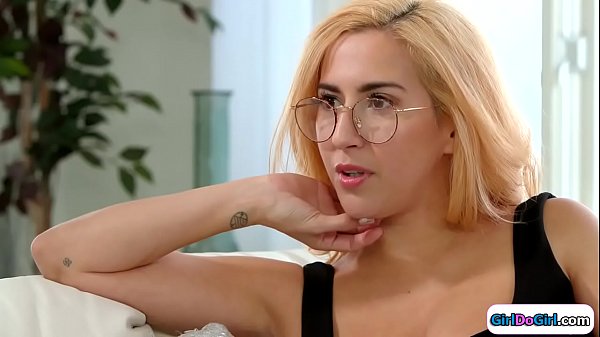 Blonde rides withpussy on gfs huge tits