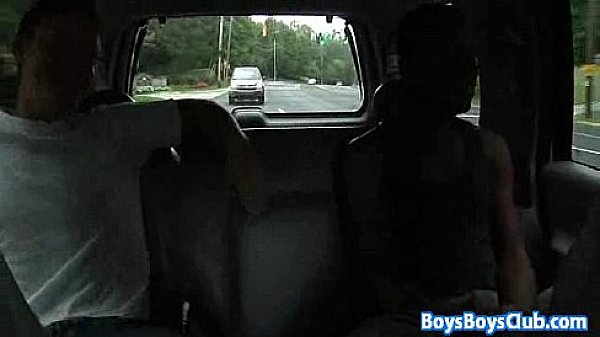 Huge black stud breeding white gay muscular guy 34 