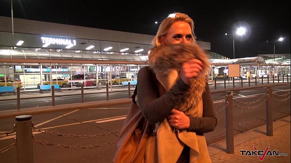 Play MP4 - Takevan Busty MILF with natural tits take a ride with stranger with big cock