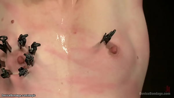 Bound_blonde in ballet_boots vibrated