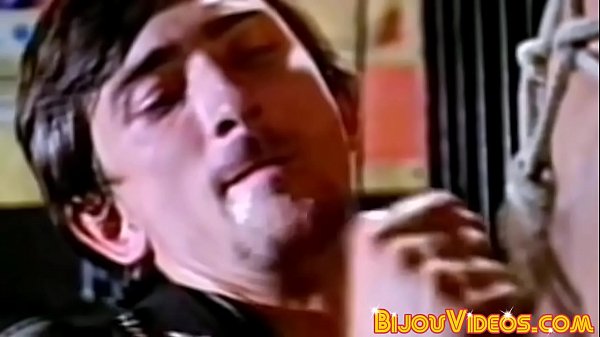 Submissive stud receives blowjob in retro threesome