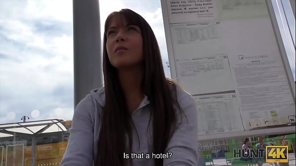 Play MP4 - HUNT4K&period; Boy cant pay for hotel and he should watch his GF fucking