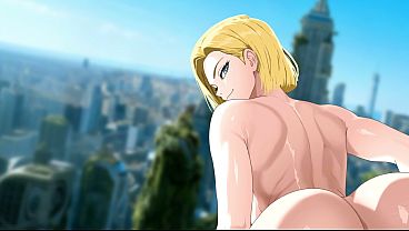 Aneroid 18 Fucks And Sucks Future Trunk ́s Huge Cock. Dragon Ball Parody. Part 2 thumbnail