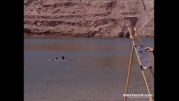 Chrystal and Stella Virgin Outdoors Riding Dicks for an Orgasm with DP