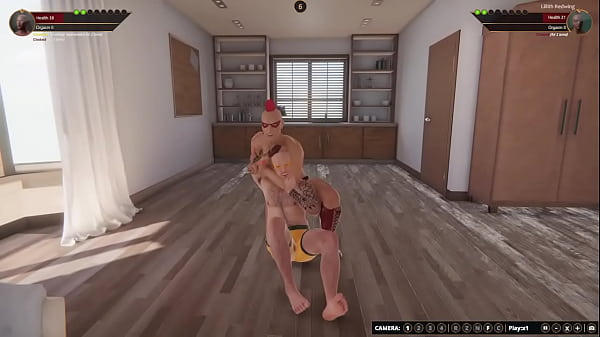 AaronVS Lillith Redwing Naked Fighter 3D