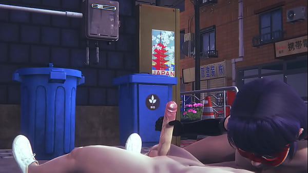 Play MP4 - Bug - Girl Bug Hard sex with CatNoir in the street - Japanese Asian Manga Anime Game Porn