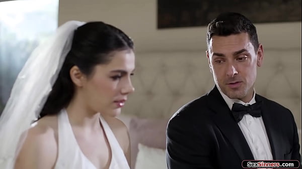 Busty brides buttplug surprise for her husband goes all wrong with him friend comforts her and she kisses brunette is anal fucked