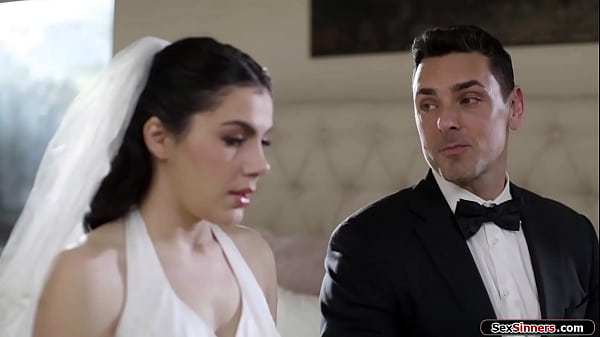 Play MP4 - Busty bride anal cheats on wedding day