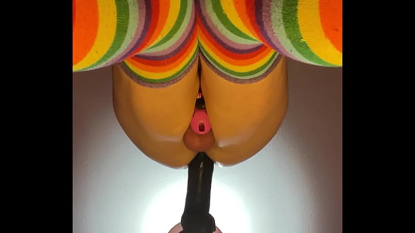 Play MP4 - Femboy Raine getting fucked by huge dildo on machine