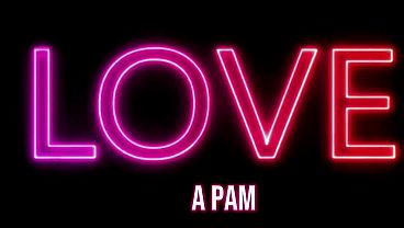 Naughty lea pam pleasures herself with this big black dildo 