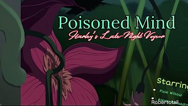 Poison Ivy seduces Harley Quinn and batgirl