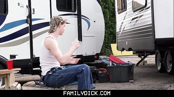 Play MP4 - FamilyDick - Single StepDaddy Breeds Inexperienced Stepson