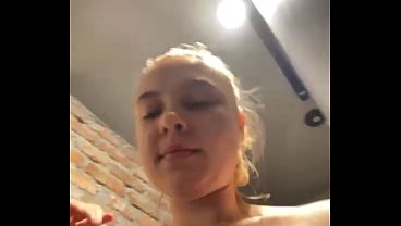 Risky Content Even In The Public Gym thumbnail