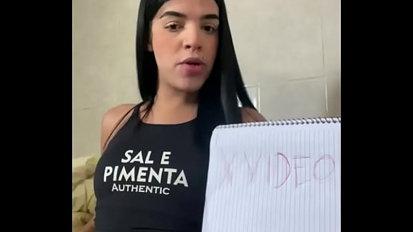 V&iacute;deo de verifica&ccedil;&atilde;o Zannotti Trans novinha 