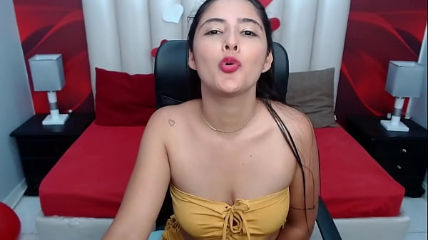 Horny latin teen teasing