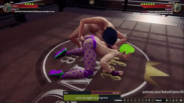 Sam VS Joe Curr (Naked Fighter 3D)