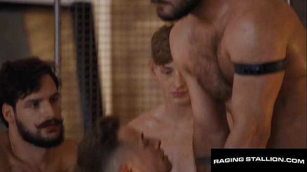 The Devil You Know - Raging Stallion's Group Fuck  - Followers Pile On for Big Dick Ritual 