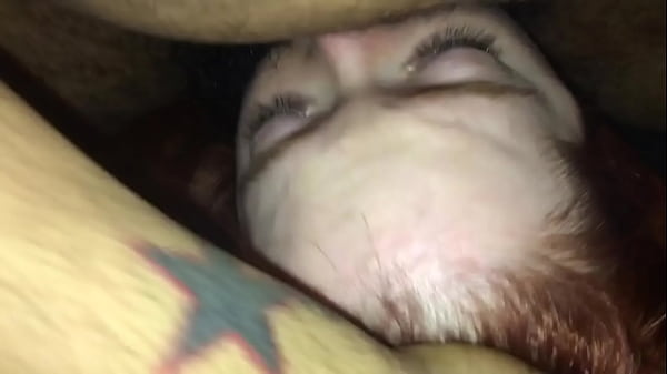 Redhead made to take black cock in her mouth 