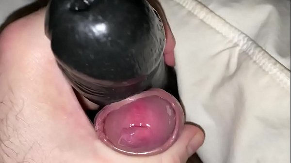 Dildo handjob
