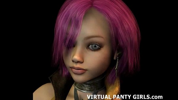 3d hentai stripper in tiny little pink_panties