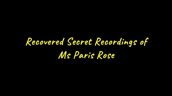 Nonton Recovered Secret Recording Of Ms Paris Rose thumbnail