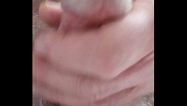 Elderly Grandpa Enjoys Solo Session in Private Room