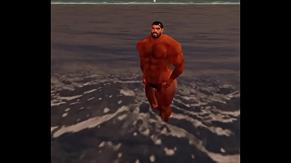 stunning cam heyward caught naked in the ocean