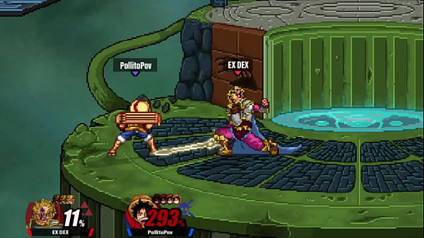 Que flexible peleando contra PollitoPov_SSF2