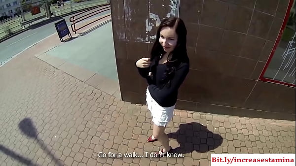 Outof townGal Fucked Outside