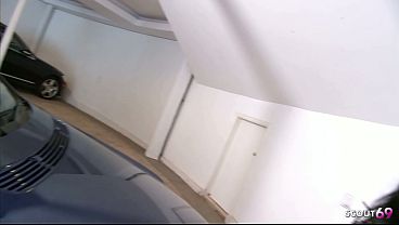 Big tits brown skin cougar wife seduce to risky cheating fuck by stranger big dick buy at public parking area