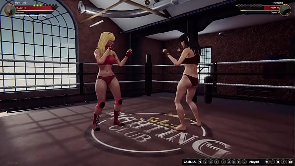 Tiffany Hanz VS Nanyang Naked_Fighter_3D
