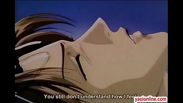 Naked hentai guy was rescued by his partner