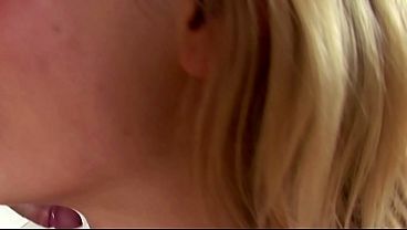 Darina Is A Beautiful Blonde Giving An All Out Handjob To Her Stud thumbnail