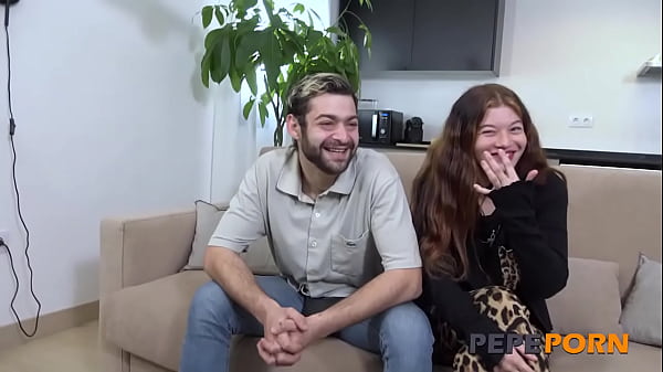 Play MP4 - Lovely young couple makes their porn debut with CREAMPIE&excl; Cloe and Michel