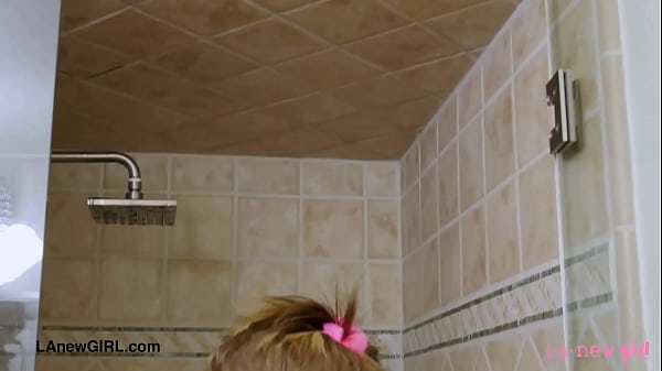 Radiant Blonde Beauty Took A Shower thumbnail