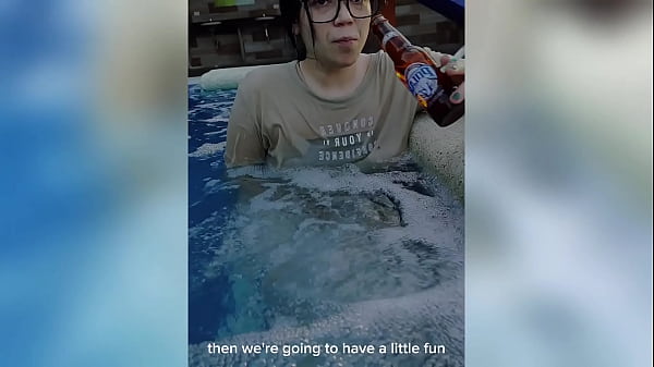 He approaches the stepcousin 