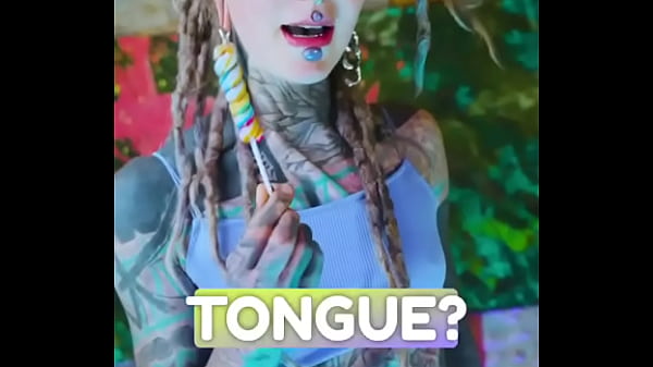 Girlfriend with or without split tongue
