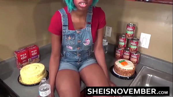 Play MP4 - I'm Blasting Hot Cumshot Cum Load Into My Slut Stepsister Hungry Mouth From Point Of View Blowjob And Taboo Sex In The Kitchen&comma; Sexy Black Whore Sheisnovember Saggy Big Boobs Udders And Round Areolas Exposed For Stepbrother By Msnovember