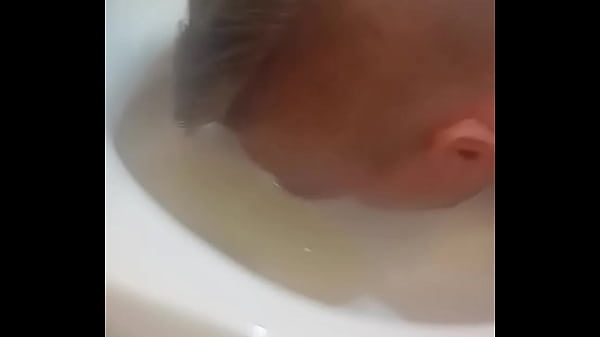 Faggot Piss Toilet Drinking