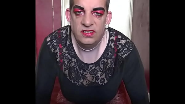 Crossdresser Putting Himself On Offer thumbnail