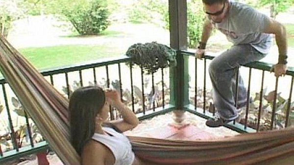 hot latina Sandra riding a dick 