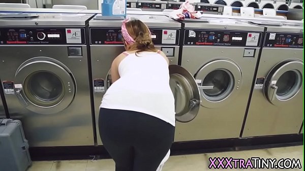 Cute small teen gets tight pussy railed before facial